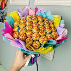 Букет из чупа чупсов